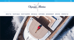 Desktop Screenshot of olympic-marine.com