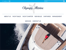 Tablet Screenshot of olympic-marine.com